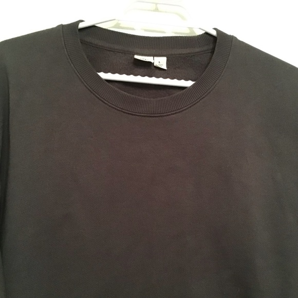 TENTREE WOMEN'S RECYCLED COTTON OVERSIZED CROPPED CREWNECK GRAPHITE - Picture 7 of 8